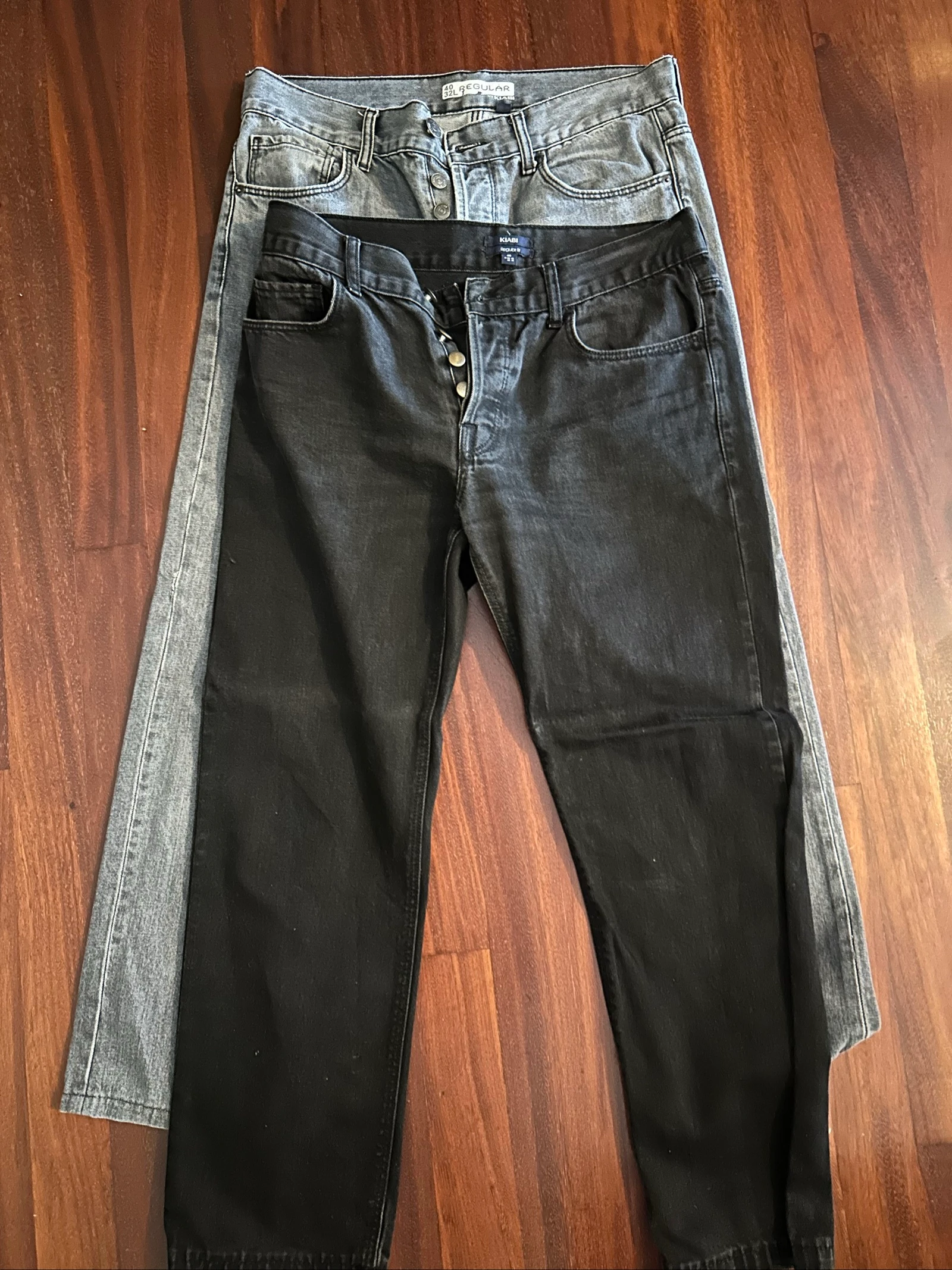 Lote vaqueros regular fit Kiabi talla 40